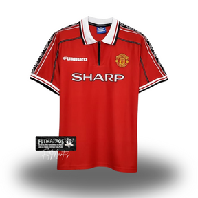 Camisa Manchester United I Retrô 1998/99 Umbro - Vermelho | Futmantos