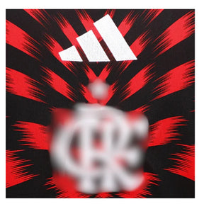 Camisa CRF Pré Jogo 25/26 - Preto e Vermelho | Futmantos