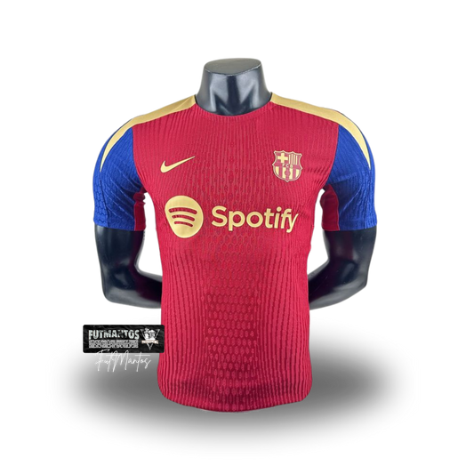 Camisa Pré jogo Barcelona 24/25 - jogador | Futmantos