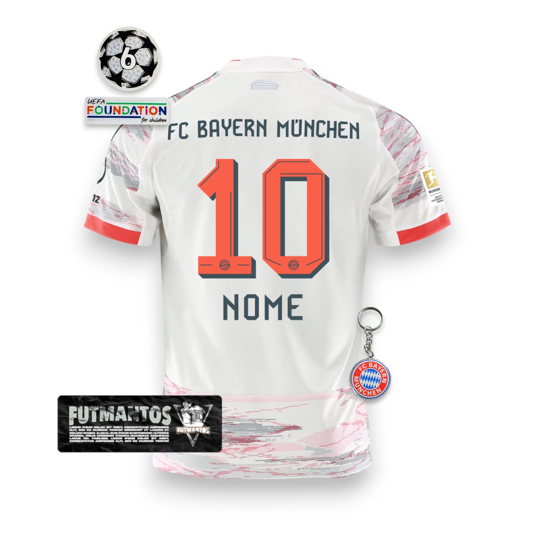 Camisa Bayern de Munique MÜLLER #25 - 25/26 | FutMantos
