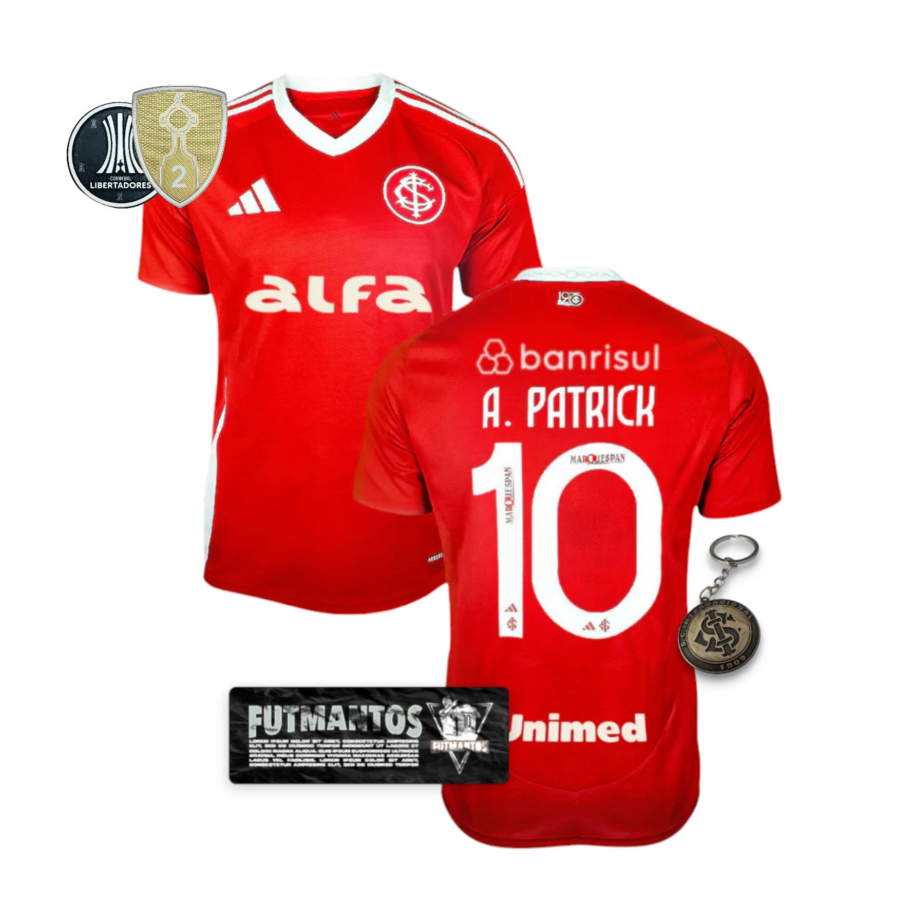 Camisa Internacional 25/26 - A Patrick 10 | Futmantos