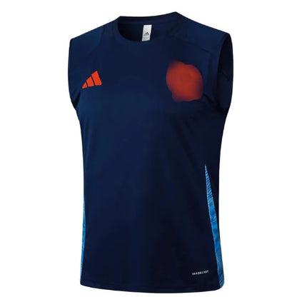 Conjunto CRF Comissão Técnica Regata 25/26 - Azul Escuro | Futmantos