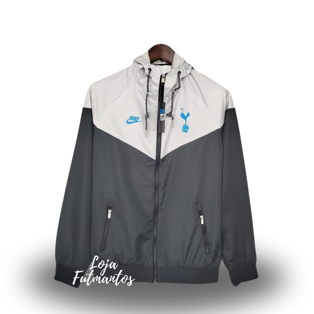 Corta Vento Tottenham Nike - Cinza/Branco