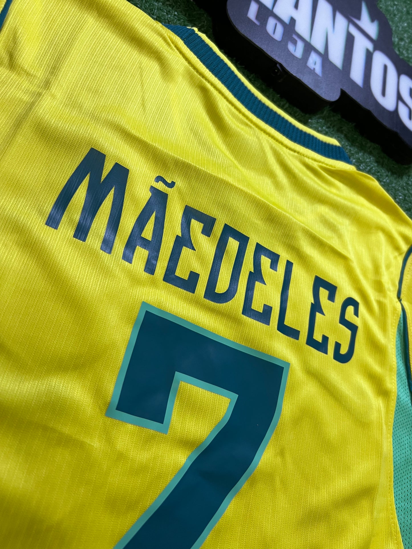 Camisa Brasil I Amarela 26/27 - Feminina-MÃEDELES#2 | Futmantos