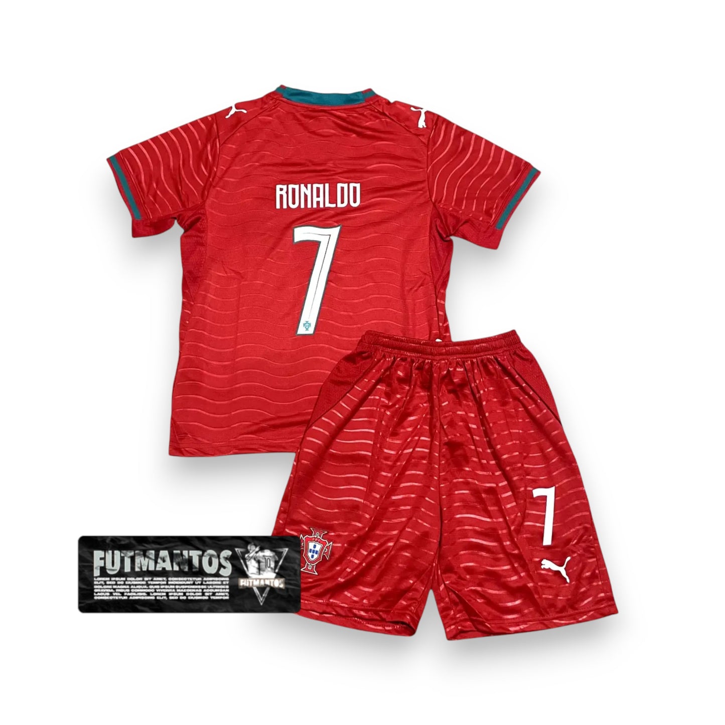 Kit Infantil Portugal l 26/27 - Vermelho | FutMantos