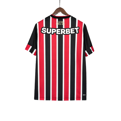 Camisa São Paulo II 24/25 - Com patrocínios | Futmantos