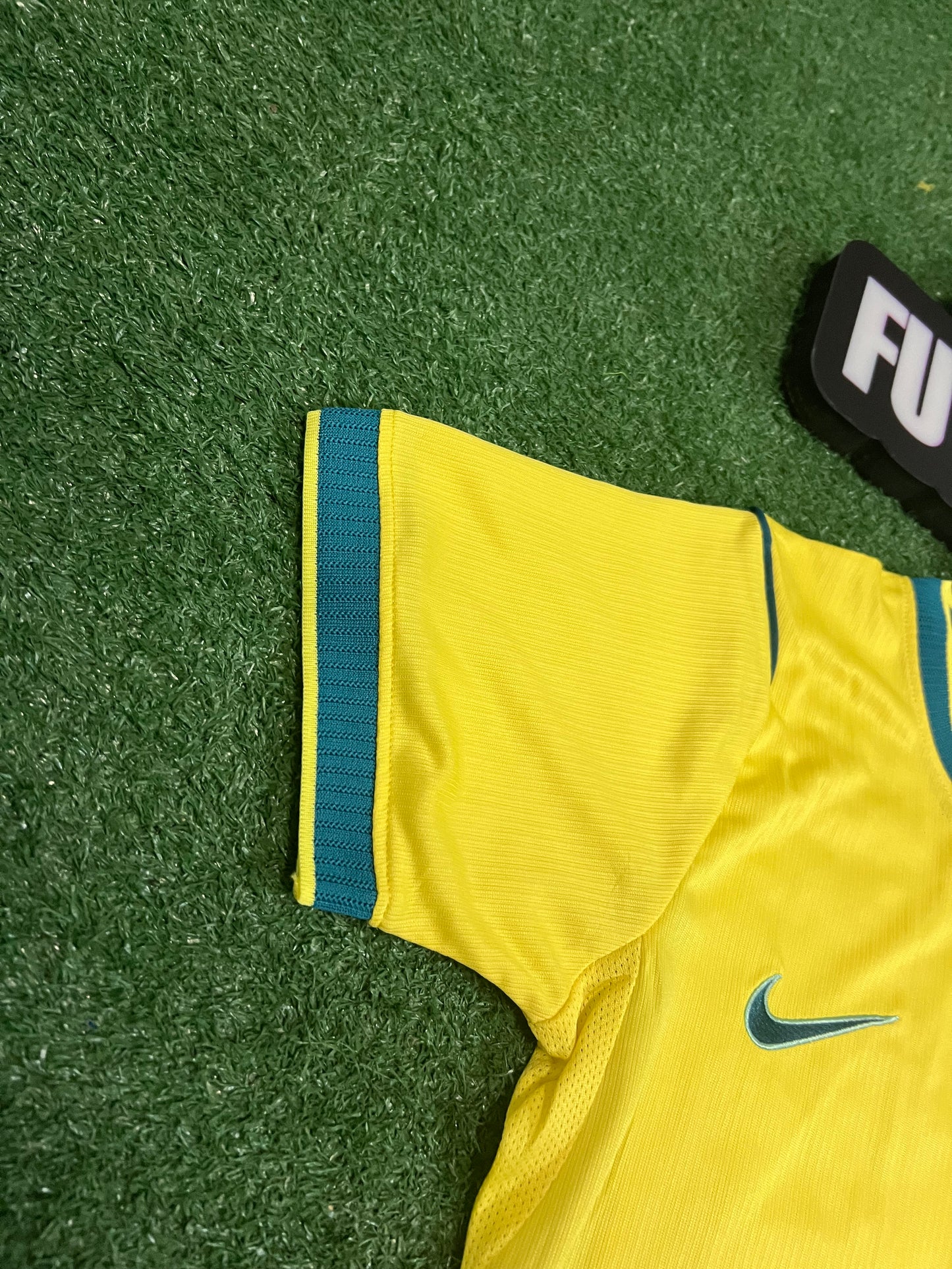 Camisa Brasil I Amarela 26/27 - Feminina-DANIELLA#7 | Futmantos