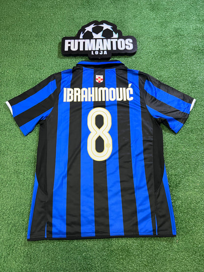 Camisa Inter de Milão 2008 - Ibrahimovic #8 Centenário | FutMantos