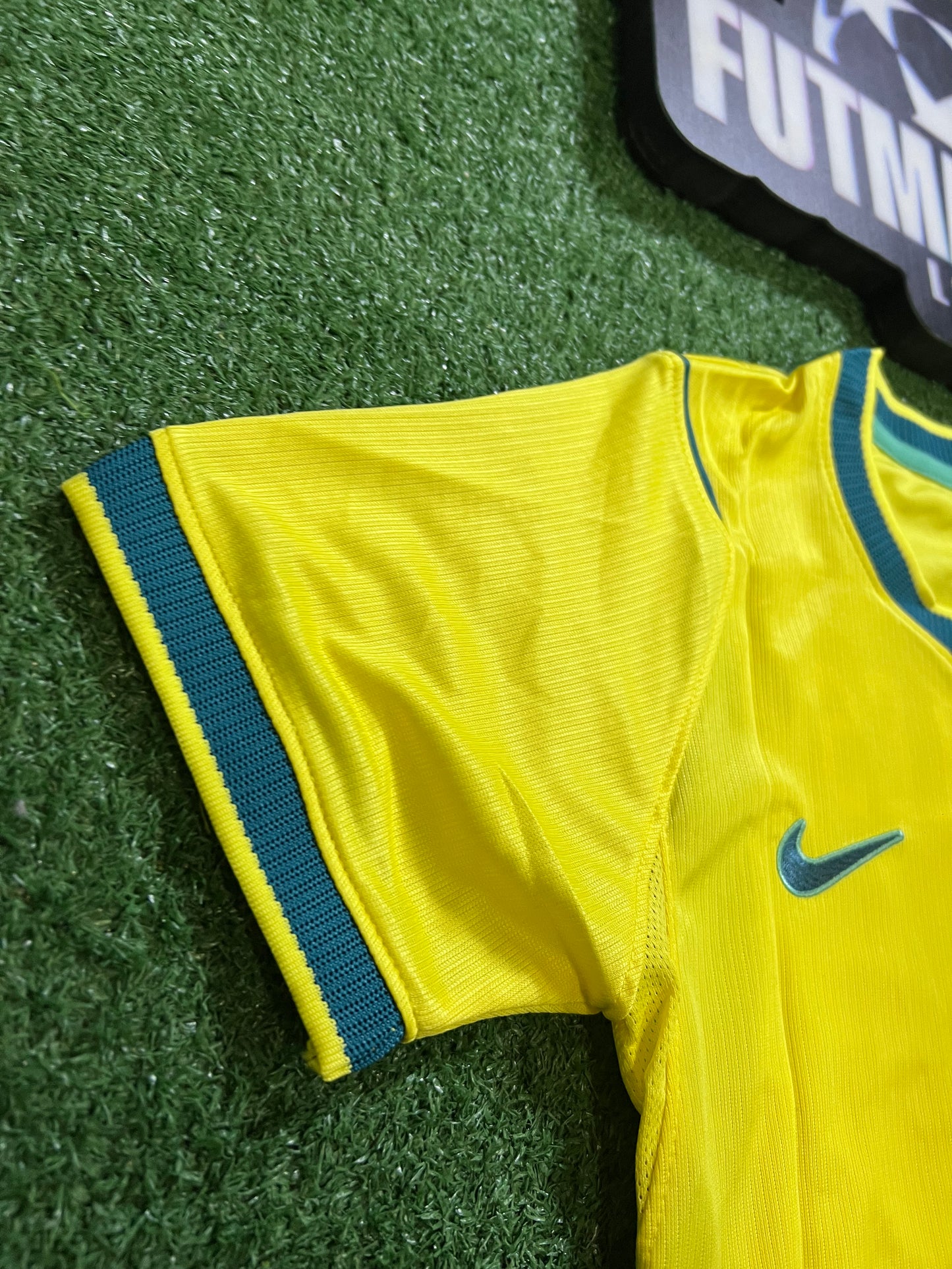 Camisa Brasil I Amarela 26/27 - Feminina-MÃEDELES#2 | Futmantos