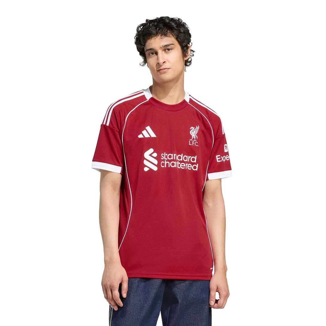 Camisa Liverpool I 25/26 Adidas - Vermelha  | Futmantos