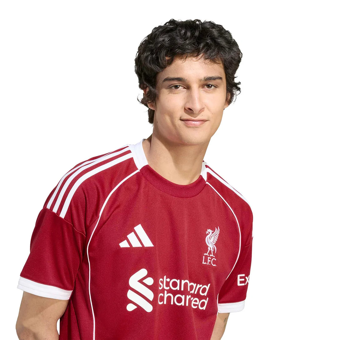 Camisa Liverpool I 25/26 Adidas - Vermelha  | Futmantos
