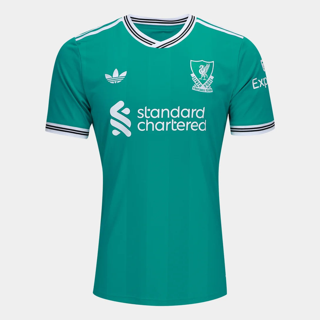 Camisa Liverpool III 25/26 - Verde | Futmantos