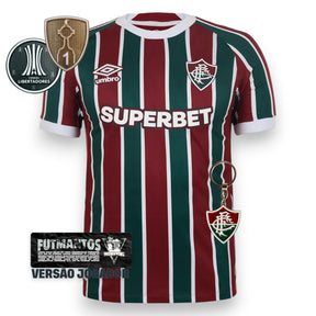 Camisa Fluminense I 25/26 - Versão Jogador | Futmantos