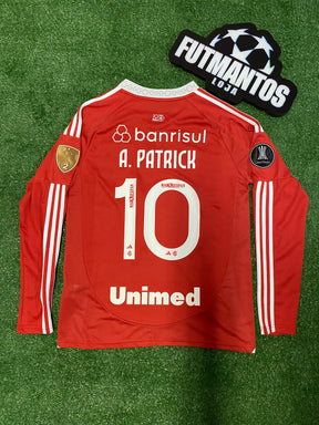 Camisa Internacional 25/26 - Manga Longa Com Patrocínios | Futmantos