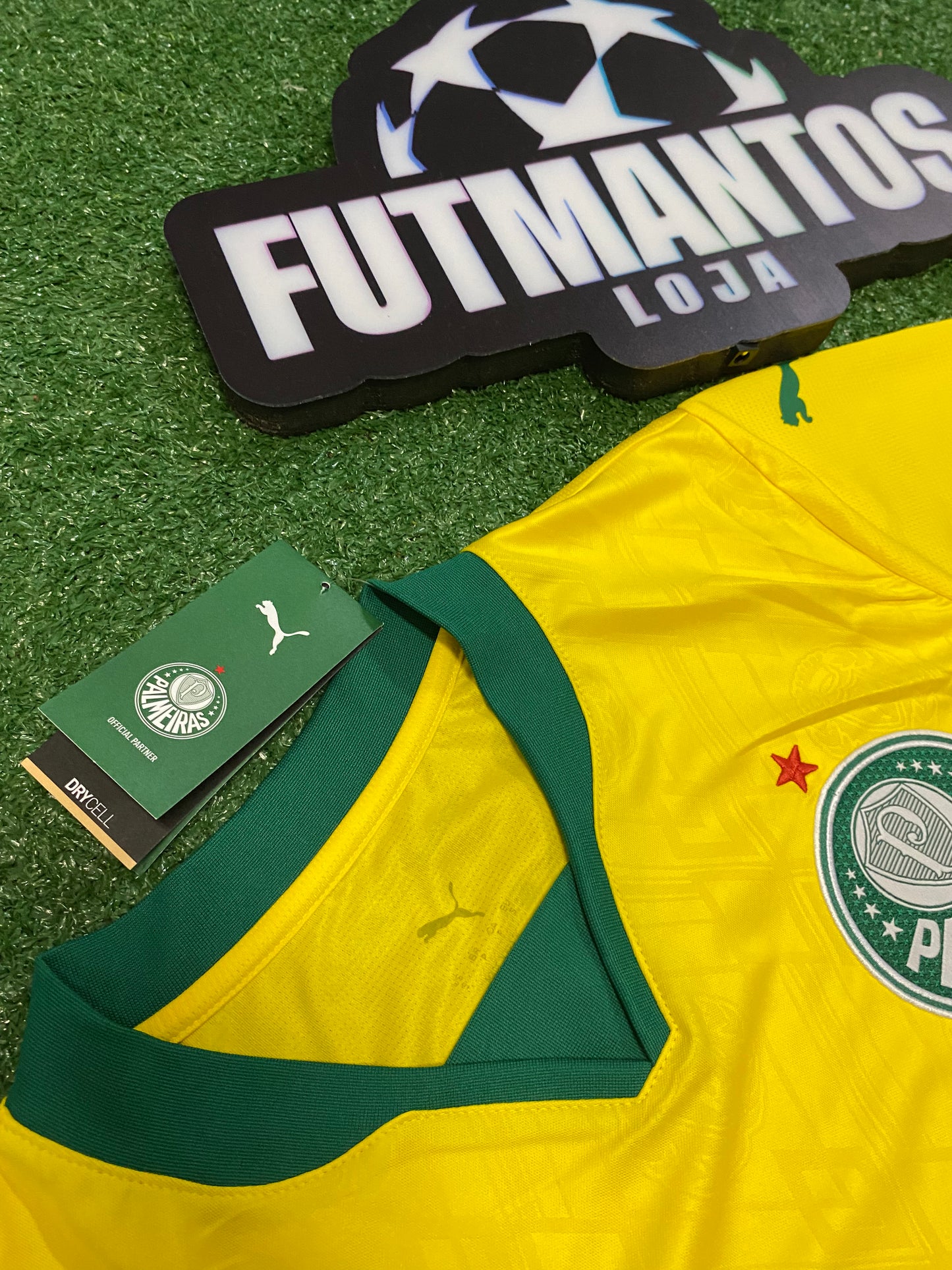 Camisa SEP III Verde e Amarela 25/26 - Versão Jogador | Futmantos