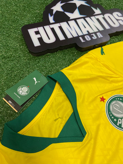 Camisa SEP III Verde e Amarela 25/26 - Versão Jogador | Futmantos