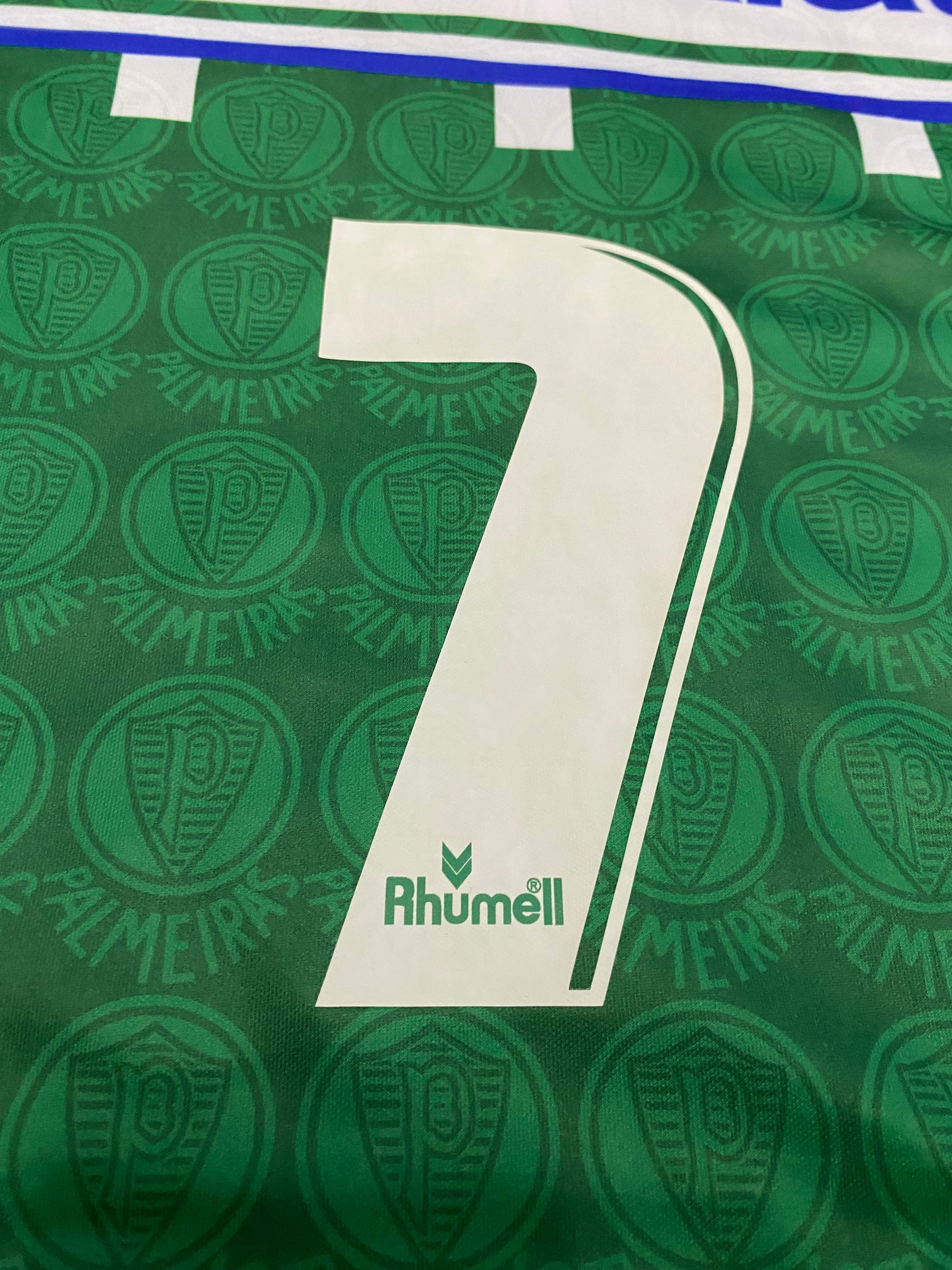 Camisa Palmeiras Retrô 93/94 - Rhumell - Com Patchs | Futmantos