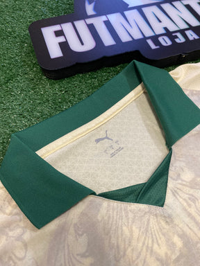 Camisa Palmeiras Bege 25/26 - Versão Jogador | Futmantos