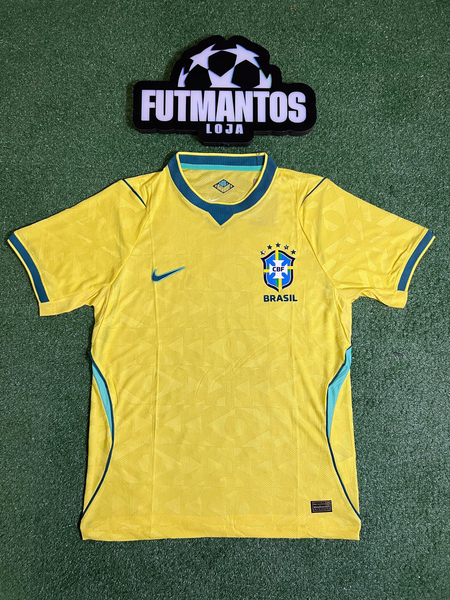 Camisa Brasil I 26/27 - Jogador Amarela | Futmantos