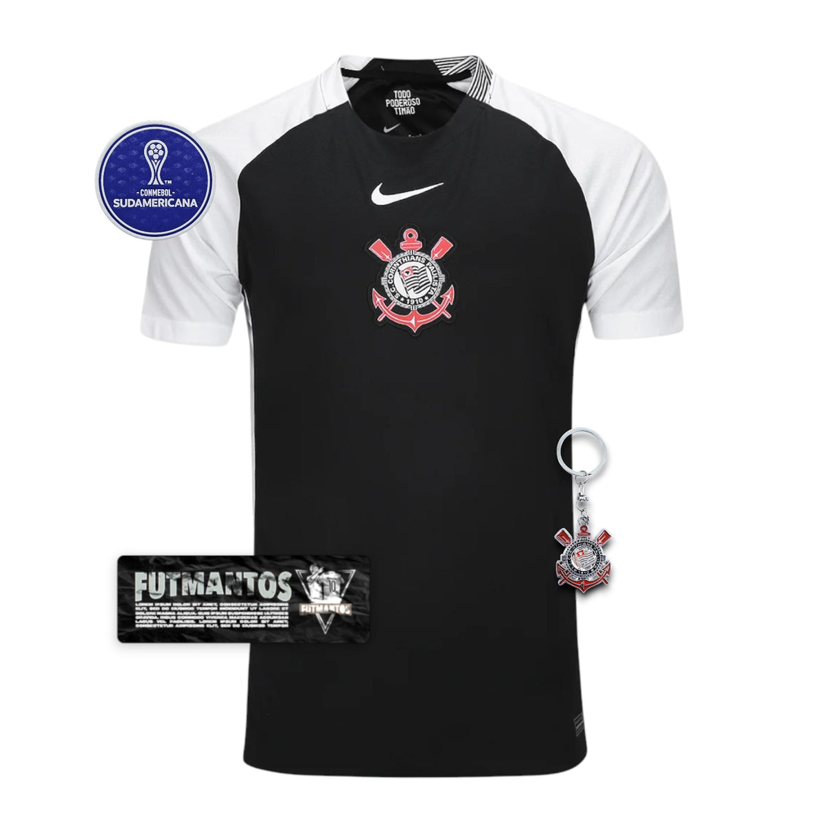 Camisa Corinthians ll 25/26 Masculina Torcedor | Futmantos