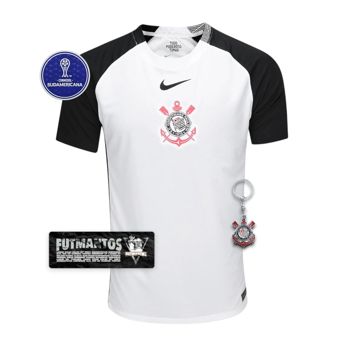 Camisa Corinthians l 25/26 Masculina Torcedor | Futmantos