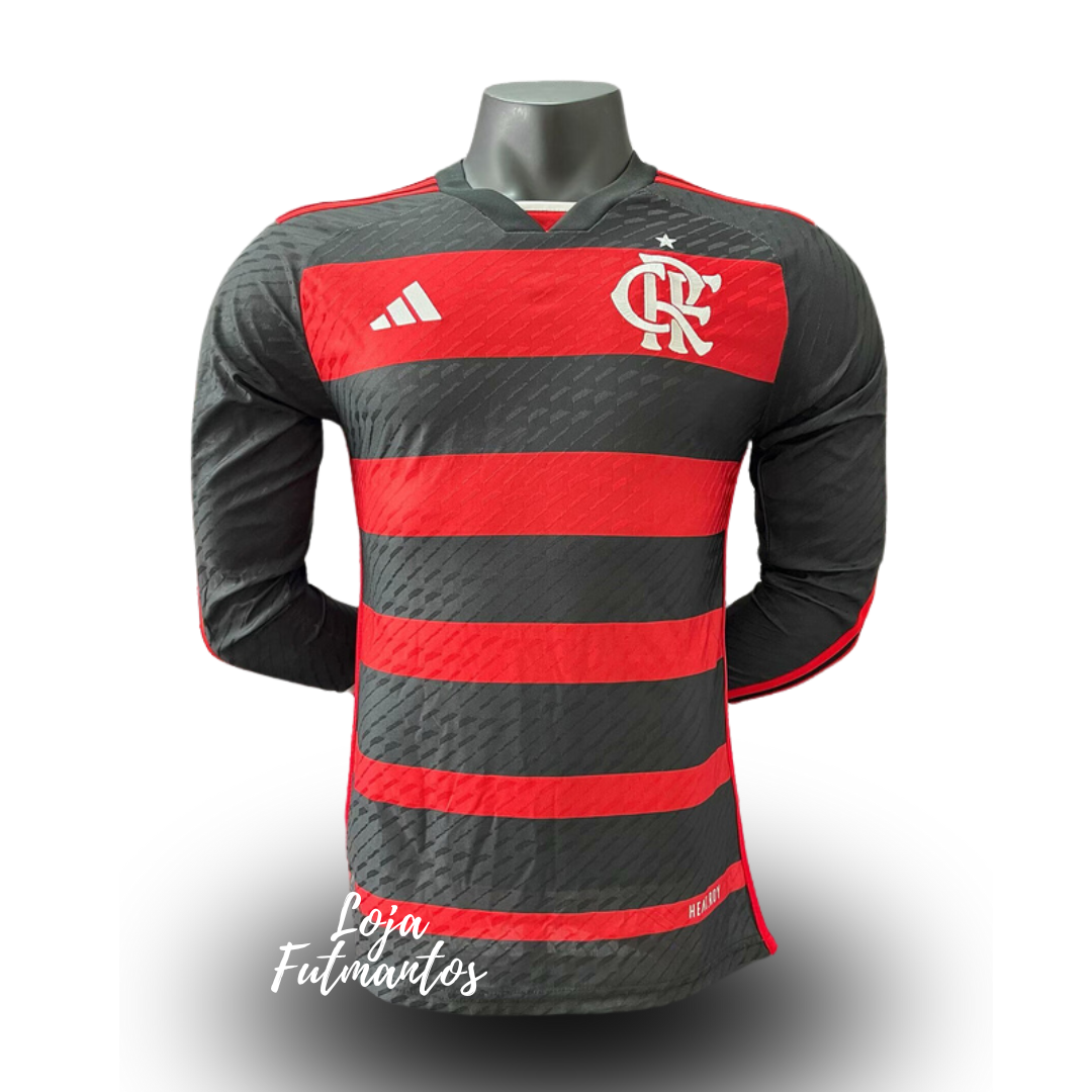 Camisa Flamengo 24/25 - Jogador Manga Longa | Futmantos