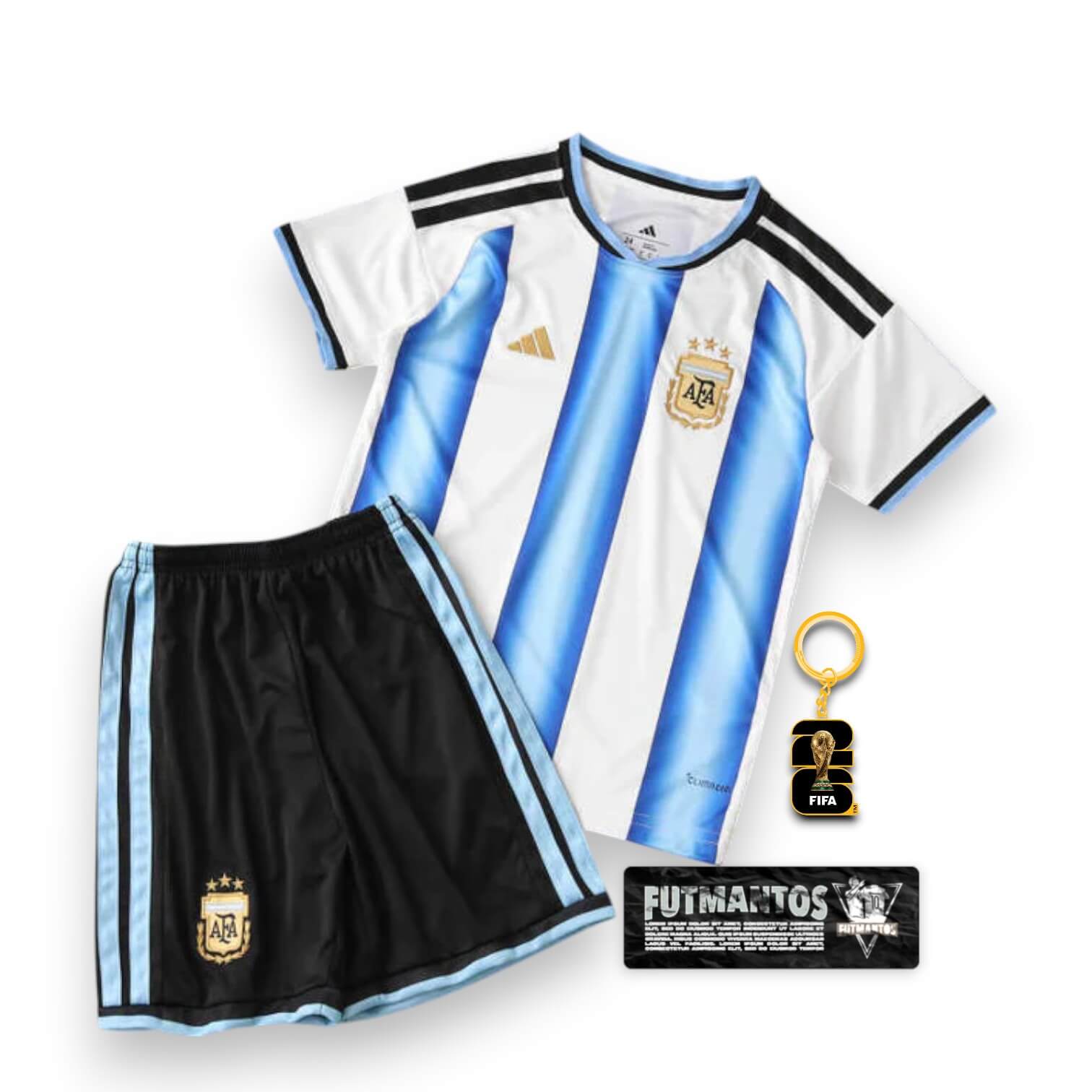 Kit Infantil Argentina 2026 I FutMantos