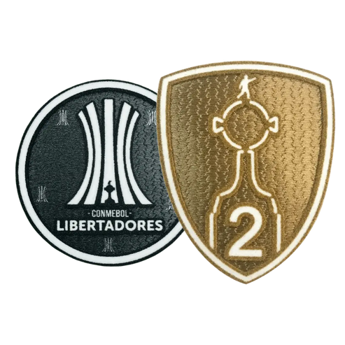 PATCH · KIT LIBERTADORES 2 TROFÉUS
