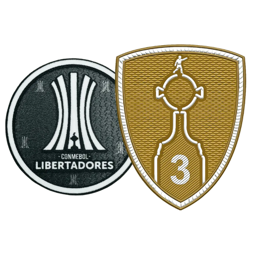 PATCH · KIT LIBERTADORES 3 TROFÉUS