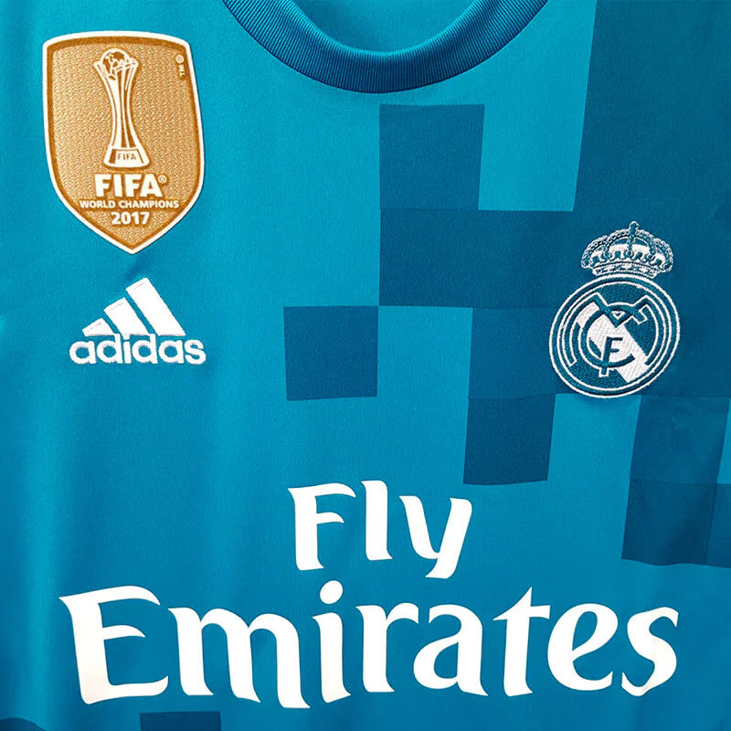 Camisa Real Madrid 17/18 Adidas - Com patchs | Futmantos