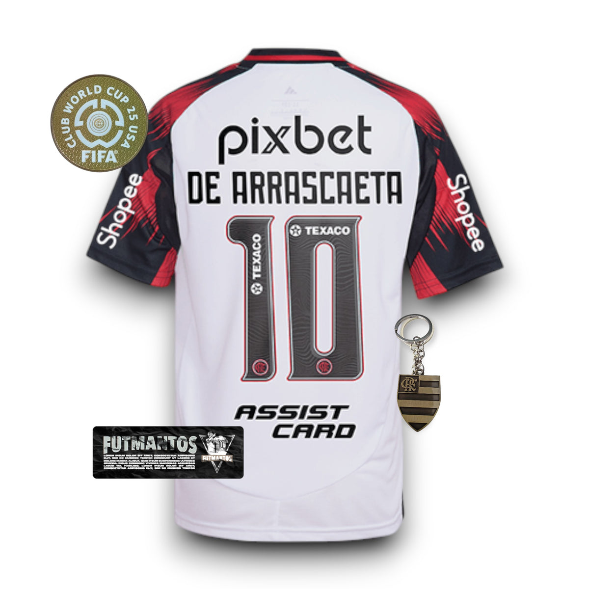 Camisa Flamengo II 25/26 - Com patrocínios