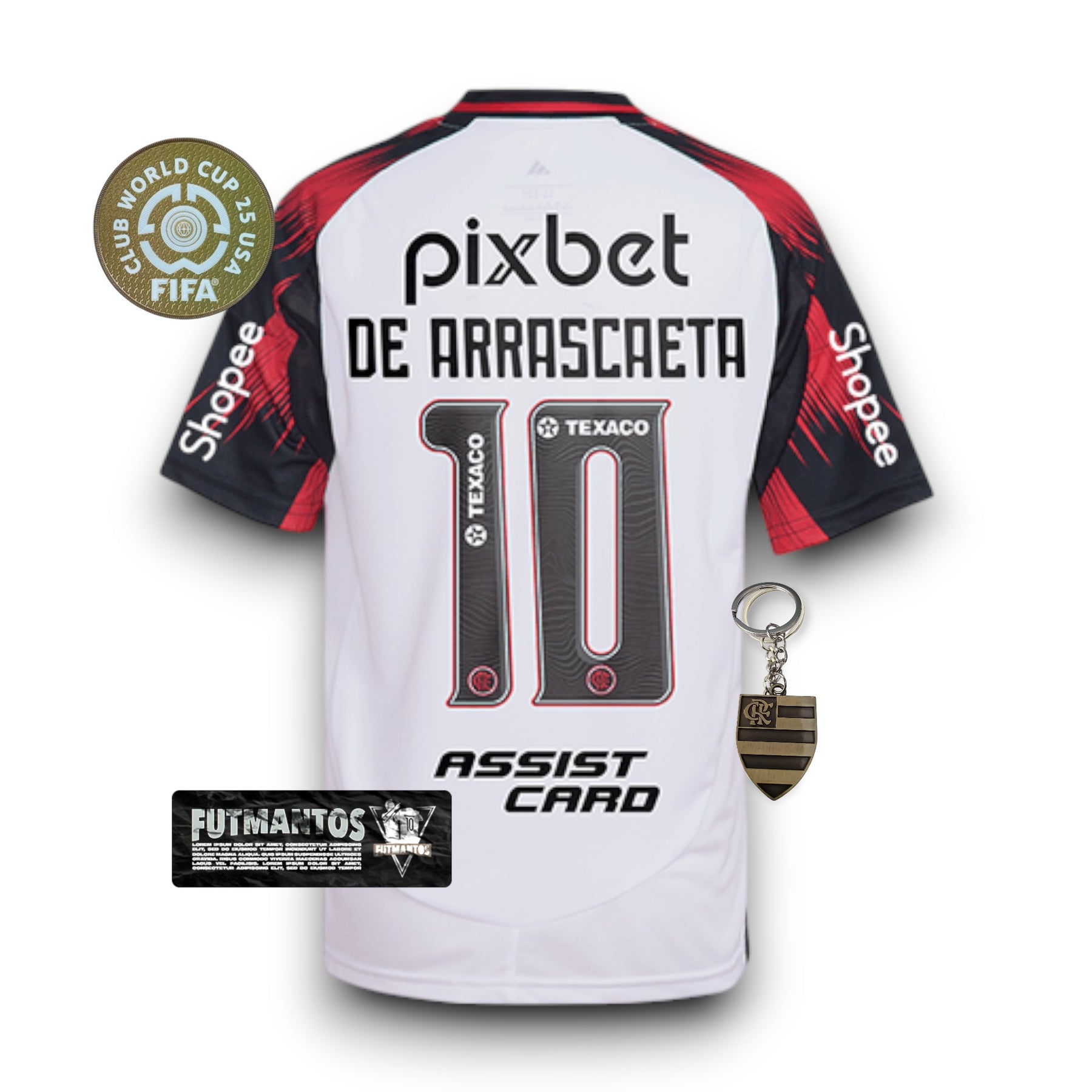 Camisa Flamengo II 25/26 - Com patrocínios