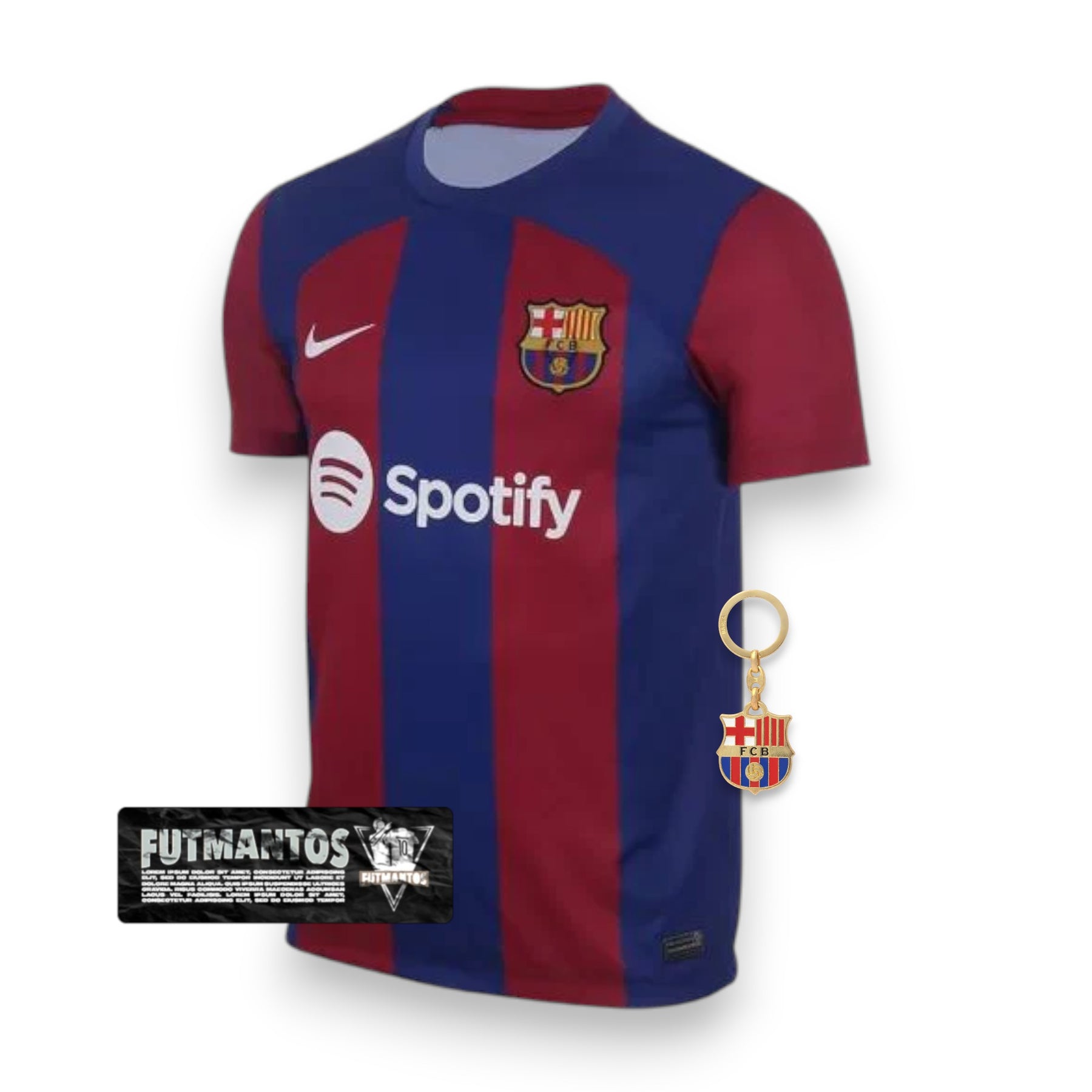 Camisa Barcelona I 23/24 Nike - Grená  | Futmantos