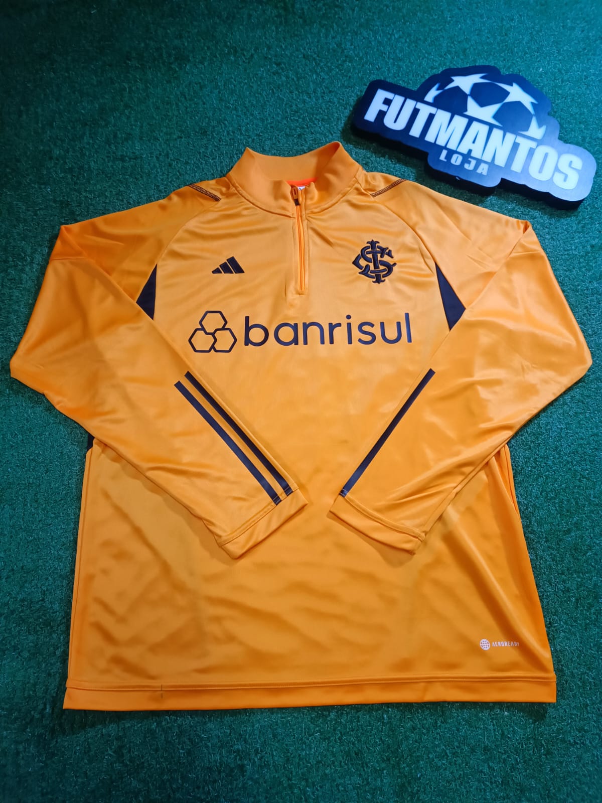 Agasalho de treino Laranja Internacional 23/24|FutMantos