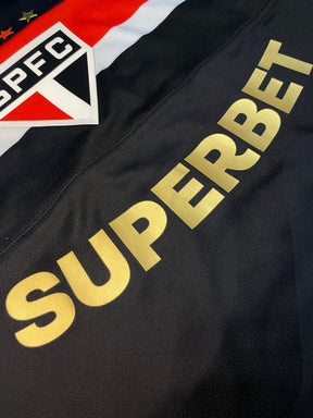 Camisa São Paulo III Preta 25/26 | Futmantos