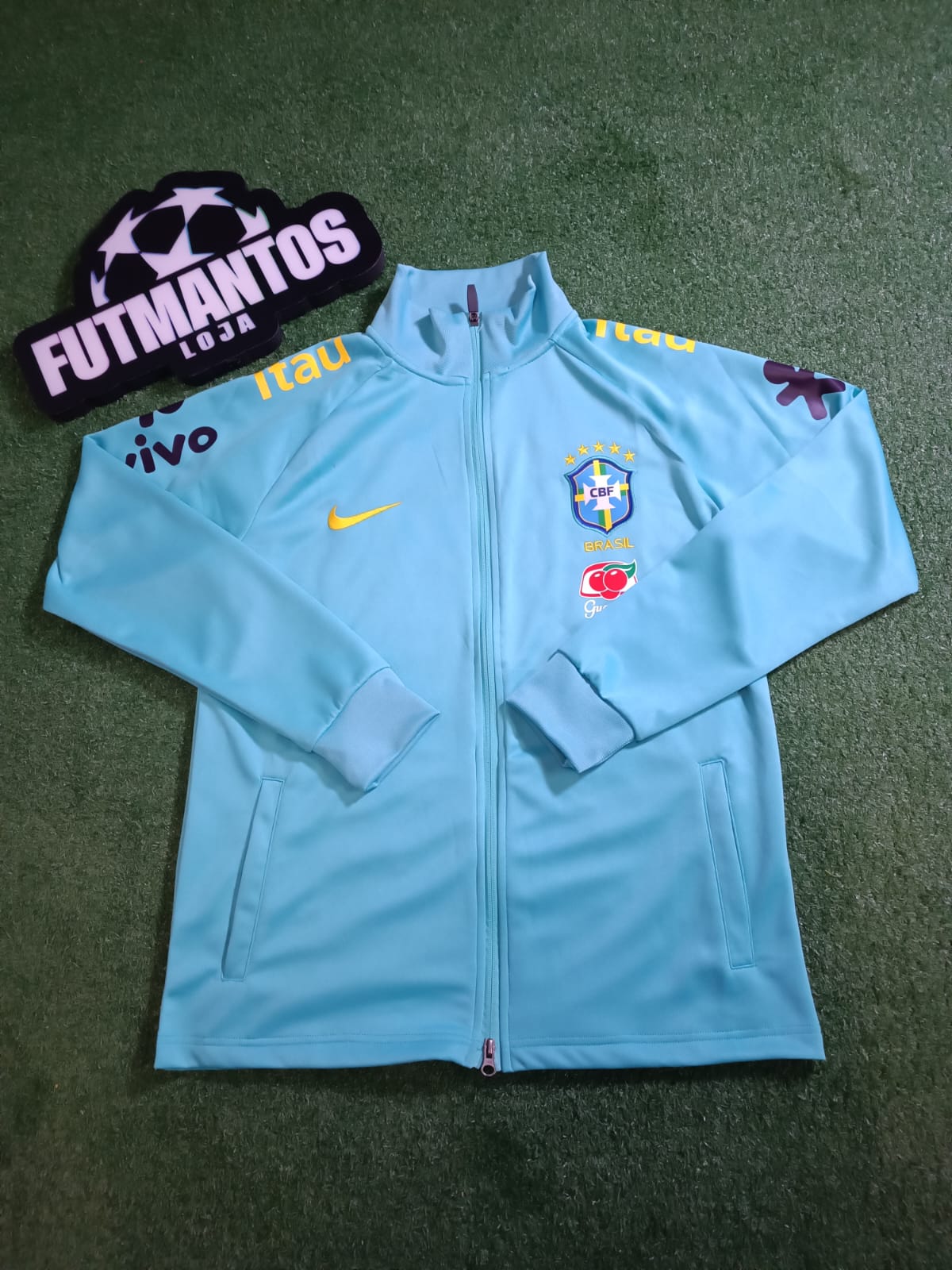 Jaqueta de treino Brasil | FutMantos
