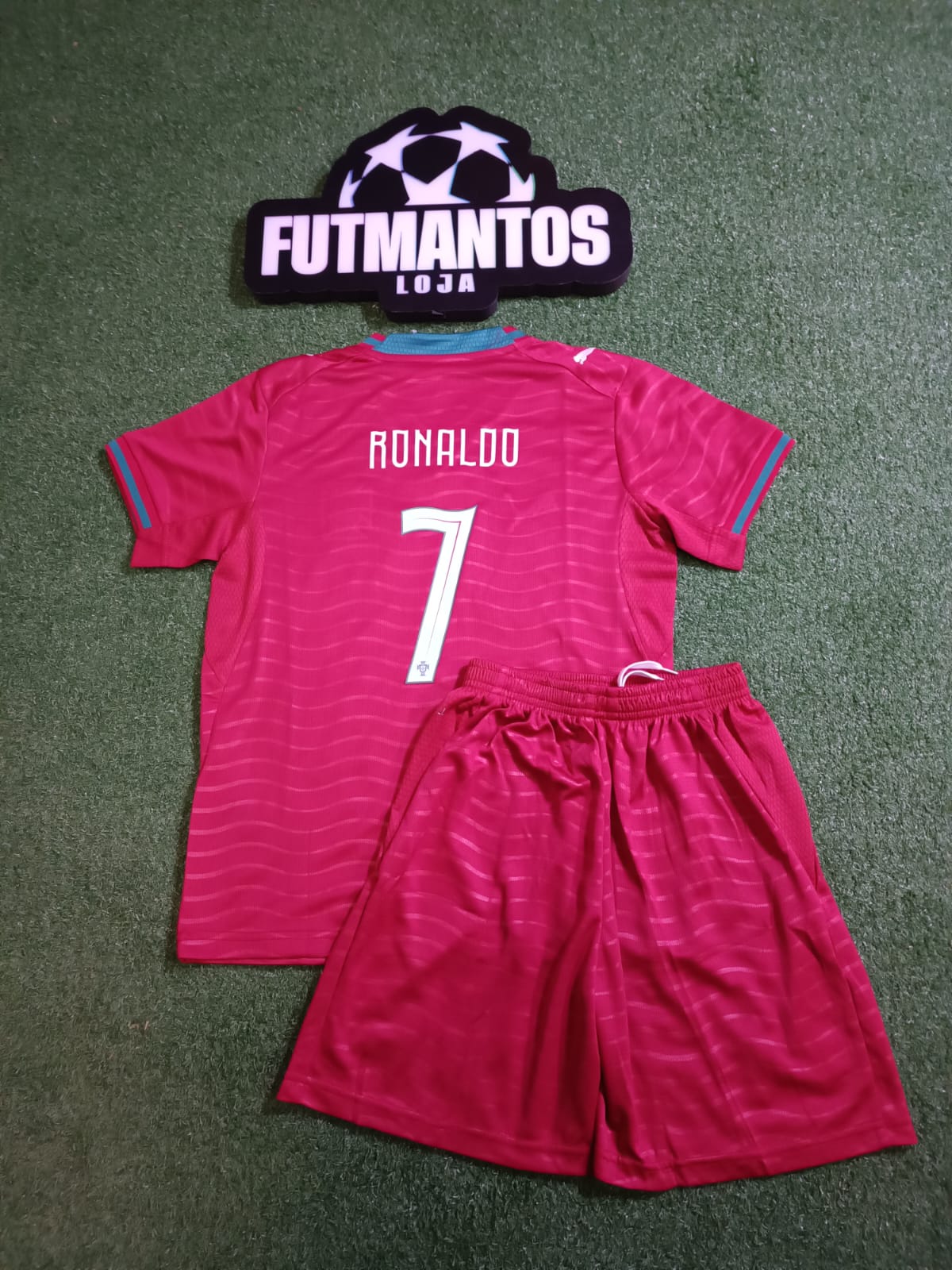 Kit Infantil Portugal l 26/27 - Vermelho | FutMantos