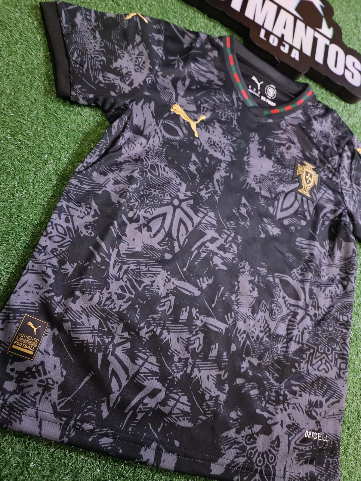 Kit Infantil Portugal 26/27-Preto | FutMantos