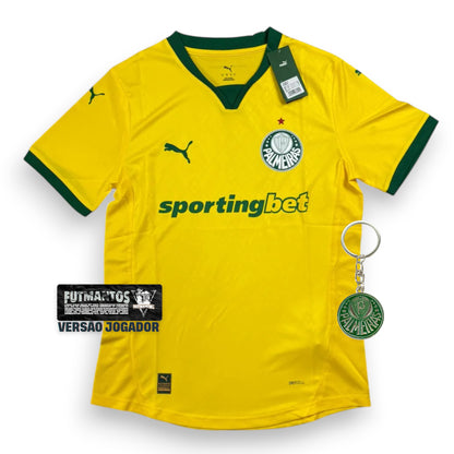 Camisa SEP III Verde e Amarela 25/26 - Versão Jogador | Futmantos