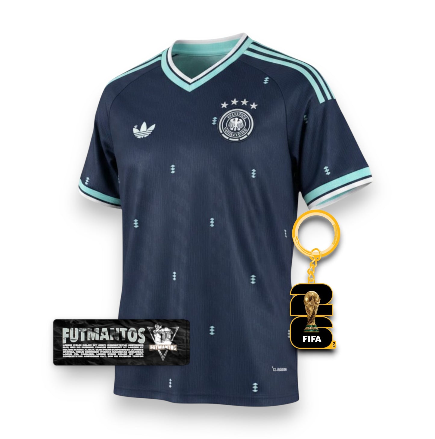 Camisa Alemanha II 2026-Torcedor | FutMantos