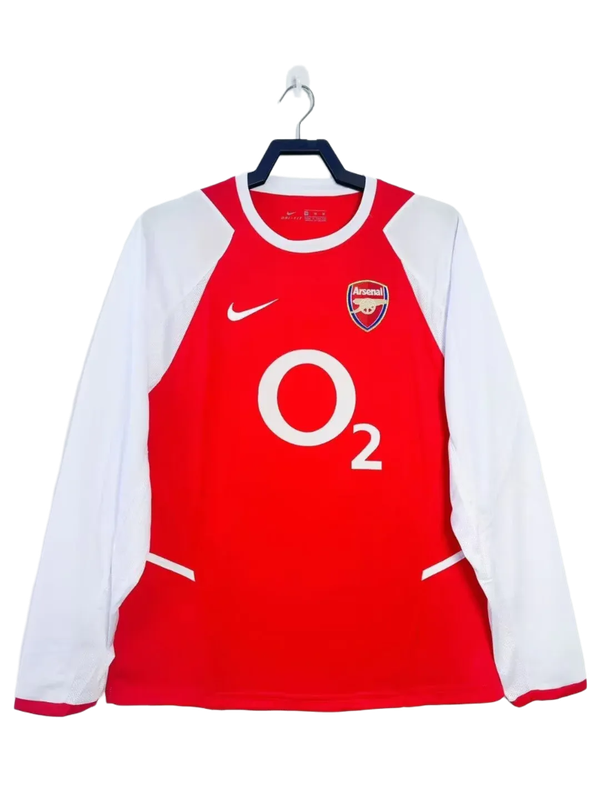 Camisa Arsenal 02/03 I Home - Versão Retrô
