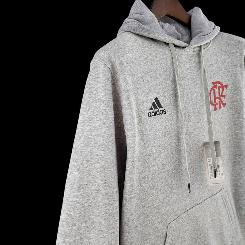 Blusão Flamengo - Adidas - Cinza