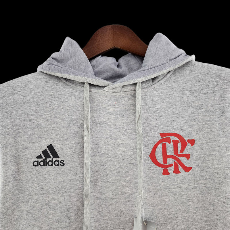 Blusão Flamengo - Adidas - Cinza