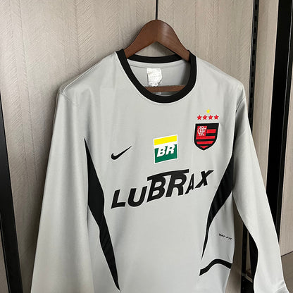 Camisa CRF 02/03 Goleiro Cinza - Versão Retrô Manga Longa | FutMantos
