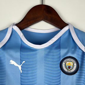 Body de Bebê Manchester City 23/24 - Azul | Futmantos