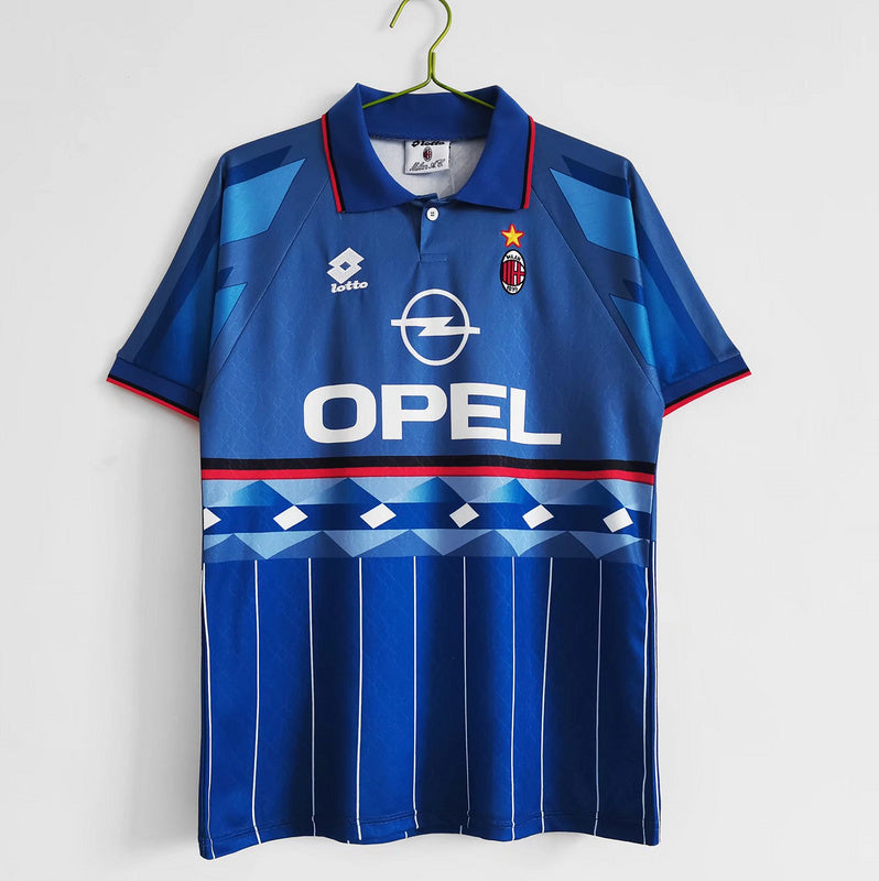 Camisa Milan Retrô 1995/1996 Azul - Lotto | Futmantos