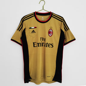 Camisa Milan Retrô 2013/2014 - Adidas - Dourado/Preto | Futmantos