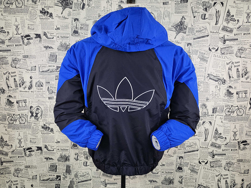 Corta Vento Adidas - Azul/Preto