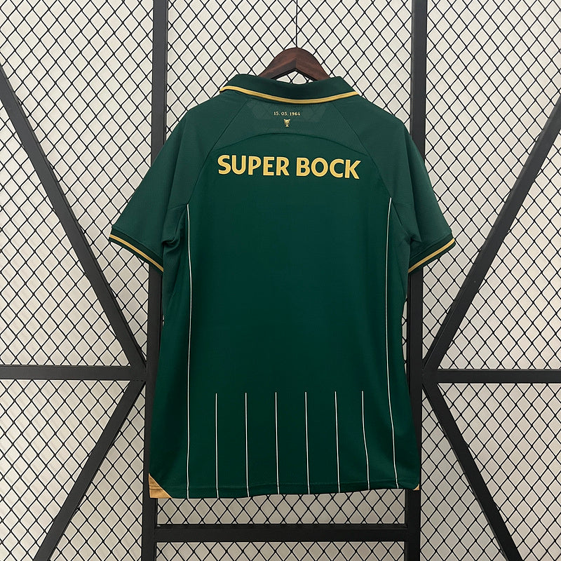 Camisa Sporting Edição Especial 23/24 - Torcedor Nike Masculino - Verde e Amarelo | Futmantos