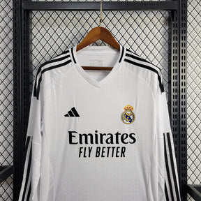 Camisa Real Madrid 24/25 - Manga longa | Futmantos